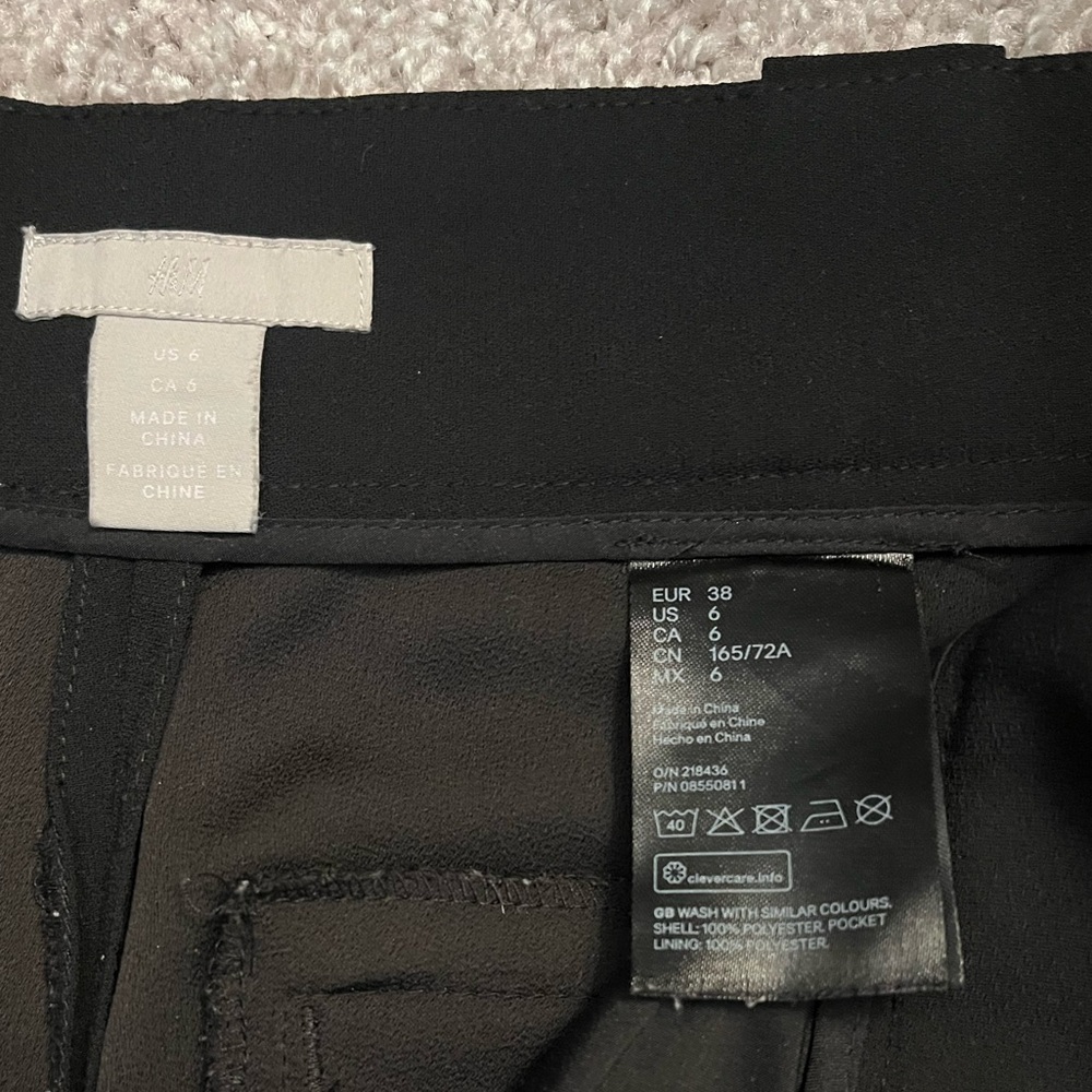 Black Dress Pants - Picture 3 of 5